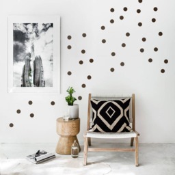 Wall Decal Polka Dots Gold 2'' Sets Of 60 Or 90 For Home & Nursery, Sticker Confetti, Additional Size 1, 2'' 200 Dots, 35 Colours - thumbnail 2