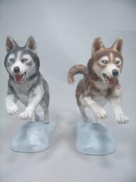 Siberian Husky Dog Figurine - thumbnail 1