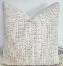 "Luxury Cushion Cover The Cream Rossi - 12"" X 18" - thumbnail 1