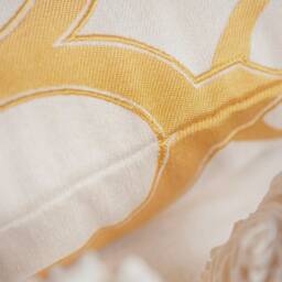 Yellow Beige Decorative Throw Pillow Cover, Cotton Silk Blend Cushion Covers, Accent Toss Farmhouse Pillow, Rustic Trendy Boutique Pillows - thumbnail 3