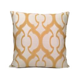 Yellow Beige Decorative Throw Pillow Cover, Cotton Silk Blend Cushion Covers, Accent Toss Farmhouse Pillow, Rustic Trendy Boutique Pillows - thumbnail 1