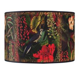 Lampshade, Lampshade Retro, Vintage, Handmade, Table Lamp, Paper, Vintage Flowers - thumbnail 3
