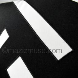 Black & White Sunbrella?? Outdoor Pillow Cover For Modern Patio/Deck Chairs, Pool Seating Or Entryway, Pinwheel Cushions By Mazizmuse - thumbnail 2