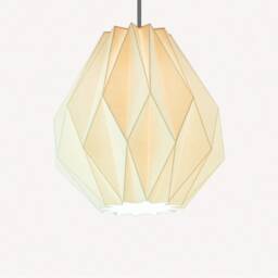 Origami Pendant Light - Unique Designer Ceiling Fixture Modern Sculptural Lighting H32cmxw30cm - thumbnail 3