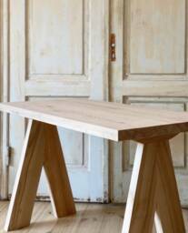 White Oak Home Office Desk/Writing Work Table Desk