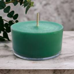 Eucalyptus Scented Soy Candle Tealights Rustic Home Decor - thumbnail 3
