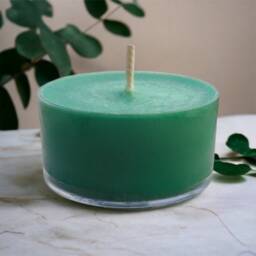 Eucalyptus Scented Soy Candle Tealights Rustic Home Decor - thumbnail 1