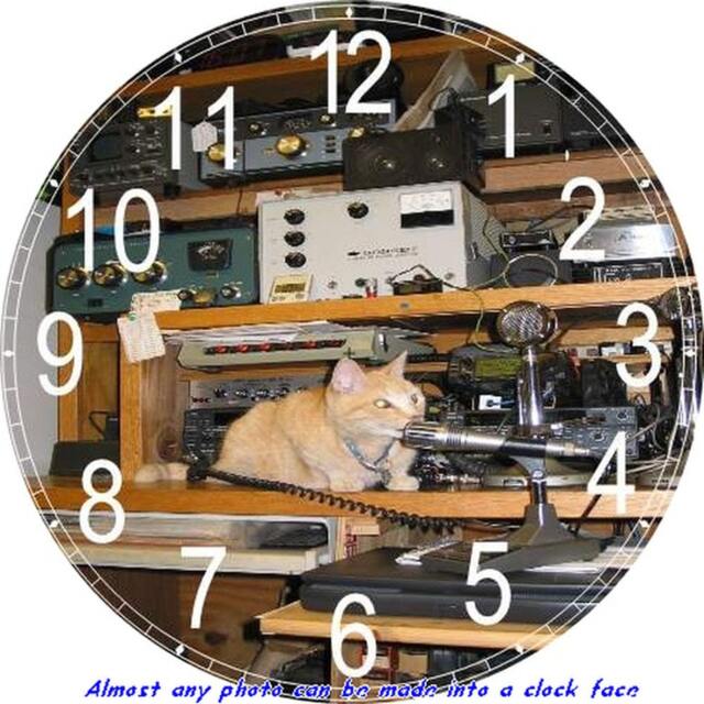 Photo Dial Clock, Custom Clock Face's, Wedding Antique Car Anniversary - image 1