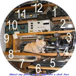 Photo Dial Clock, Custom Clock Face's, Wedding Antique Car Anniversary
