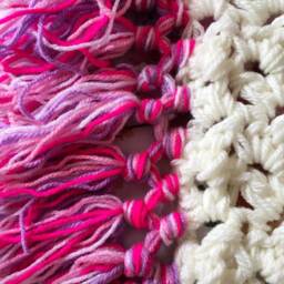 Crochet Hooded Unicorn Blanket, Baby Acrylic Yarn, Cosy Cuddle Throw - thumbnail 4