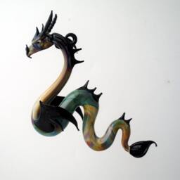 36-910 Large Sea Dragon Multi Black - thumbnail 2