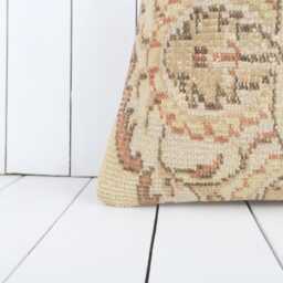 16x16 Turkish Kilim Pillow Cover, Bohemian Cushion - thumbnail 2
