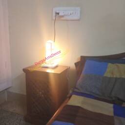 Handmade Designer Solid Bone Inlay Designer Lamp - thumbnail 4