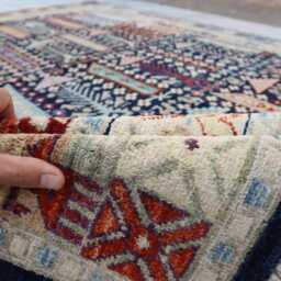6'5x8'0 Brand New Luxury Farmhouse Afghan Rug - Large Handmade Medallion Wool Kazak Design Bedroom Rug, Office D??cor - thumbnail 4