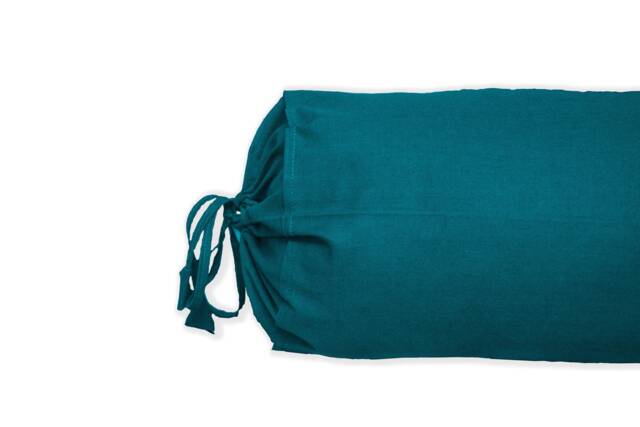 "Bolster Neck Roll Pillowcase Long Round Cylindrical Cushion Cover Cotton 6"" 8"" 10" - image 1