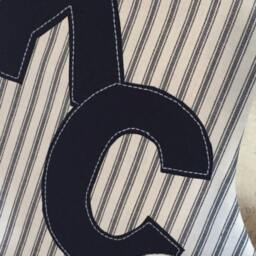 Royals Style Baseball Christmas Stocking, Winter Mantel Decor - thumbnail 2