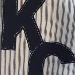 Royals Style Baseball Christmas Stocking, Winter Mantel Decor - thumbnail 3