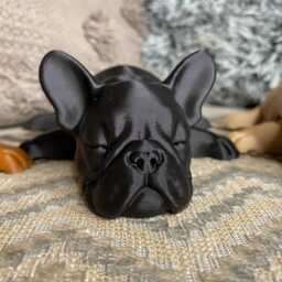 Sleeping French Bulldog Articulated Model - thumbnail 2