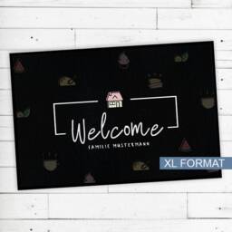 "Dreckspatz?? Doormat ""Welcome" - thumbnail 1