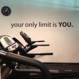 Locker Room Decor, Gym Wall Decal, Your Only Limit Is You. High School Sports Sticker, Fitness Decal 099 - thumbnail 3