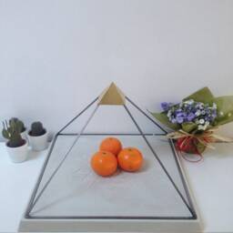 Handcrafted Brass Energy Pyramid, Shri Yantra, Meditation Decor