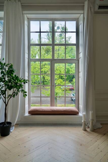 Window Seat Cushion, Bench Custom Bench Cushion, Seat Reading Nook French Sofa Cushion - image 1