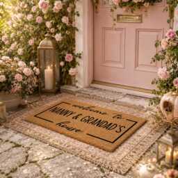 Gigi & Papa's House Doormat - Personalised Grandparent Welcome Coir Mat Housewarming Gift - thumbnail 3