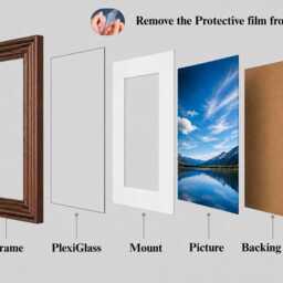 Dark Oak Photo Frame With Multiple Mounts - A1 A2, A3 A4 A5 A6 Picture Frames For Family Gift Poster Wall Art Display Gifts For Baby - thumbnail 3