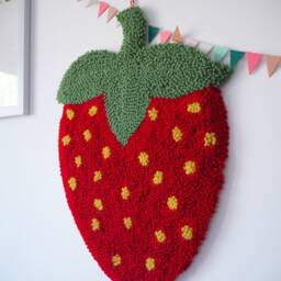 strawberry Wall Hanging For Nursery - thumbnail 2