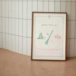 I Knew You - Wicked Musical A4 Print Elphaba, Glinda, Broadway Art - thumbnail 2