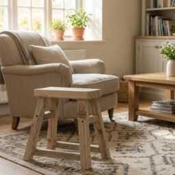 Wooden Milking Stool