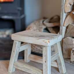 Wooden Milking Stool - thumbnail 3