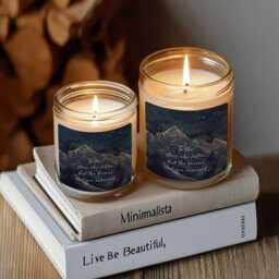 To The Stars Who Listen Candle, Fantasy Bookish Acotar Inspired Gift, Velaris Starlight Cozy Night Reading, Court - thumbnail 4