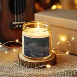 To The Stars Who Listen Candle, Fantasy Bookish Acotar Inspired Gift, Velaris Starlight Cozy Night Reading, Court