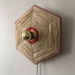 Joya Portable Wall Light Made From Natural Fibers - thumbnail 2