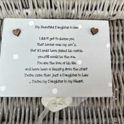 Personalised Box Special Daughter in Law Gift Any Name.. Birthday Present Christmas Trinket Jewellery Box - thumbnail 2