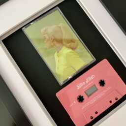 Billie Eilish - What Was I Made For Barbie Movie Soundtrack Framed Cassette Tape Music Wall Art Gift - thumbnail 2