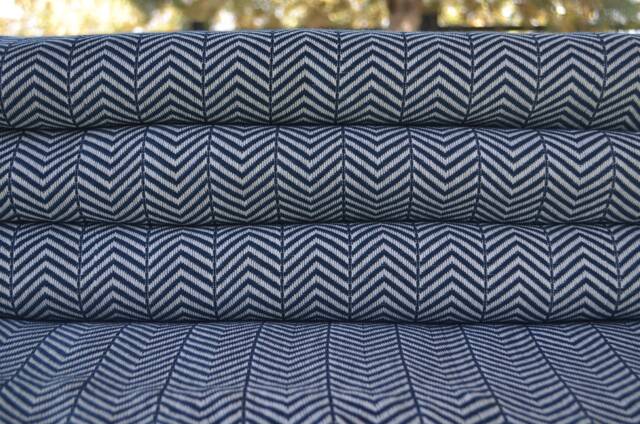 "Navy Blue Blanket, Soft Blanket, Turkish Pestemal, 79""x89" - image 1