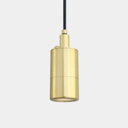Ennis Brass Bathroom Spot Pendant Light 4.25 - thumbnail 1