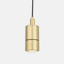 Ennis Brass Bathroom Spot Pendant Light 4.25 - thumbnail 3