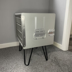 Brand New Galley Box Airline Plane Atlas Storage Side Table Handmade - thumbnail 1