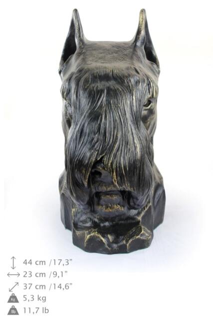 Schnauzer - Cropped, Dog Big Head Statue, Limited Edition, Artdog - image 1