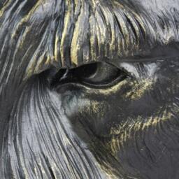 Schnauzer - Cropped, Dog Big Head Statue, Limited Edition, Artdog - thumbnail 3