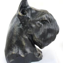 Schnauzer - Cropped, Dog Big Head Statue, Limited Edition, Artdog - thumbnail 4