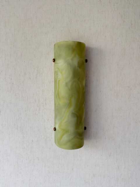 "Wireless Wall Sconce, Handmade Rechargeable Led Lamp, Cordless Bedside Light - " - image 1
