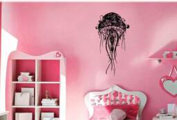 Jellyfish Water Ocean Soft Body Comb Jelly Brainless Life Sting Immortal Marina Diy Wall Stickers Decals Vinyl Mural Decor Art Vg082 - thumbnail 1