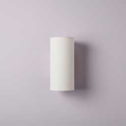 Wall Light Made Of Oak Wood & White Linen Fabric. For Japandi Style Home Lighting Decoration - thumbnail 4