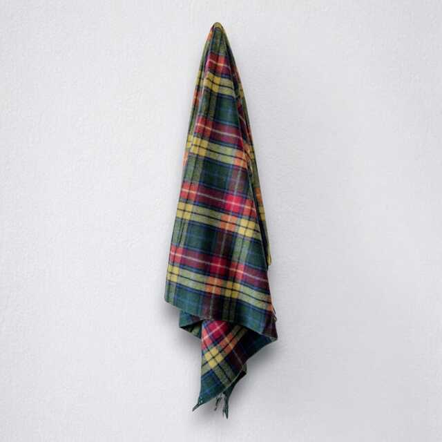 Buchanan Modern - 100% Wool Tartan Blanket Eco Friendly Personalisable Blankets Throw - image 1