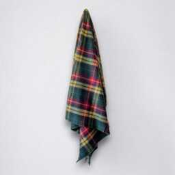 Buchanan Modern - 100% Wool Tartan Blanket Eco Friendly Personalisable Blankets Throw - thumbnail 1