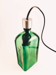 Beautiful Pendant Light Fixture Made From Jagermeister Bottle